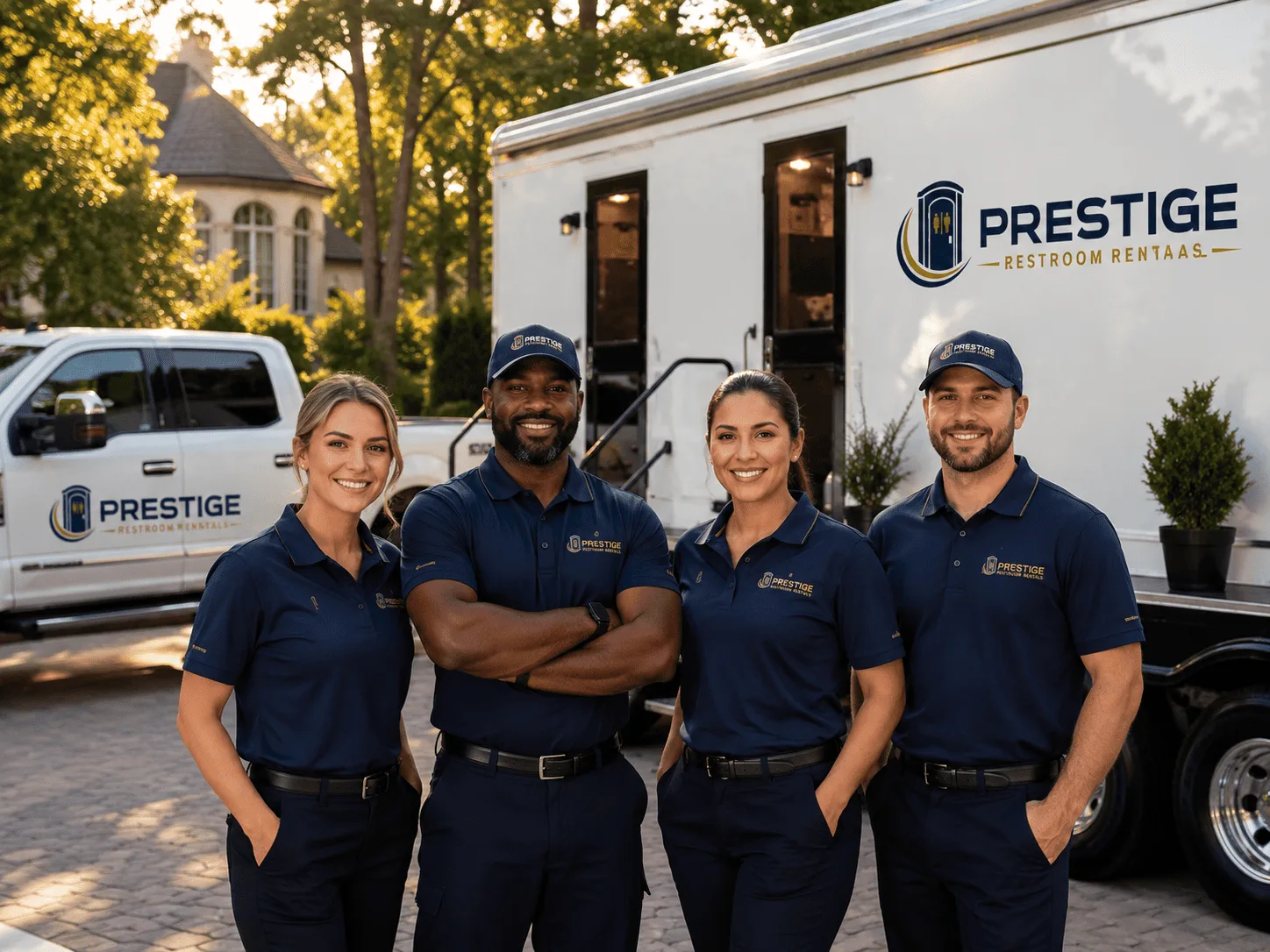 Trusted Luxury Portable Restrooms company in Andover, SD